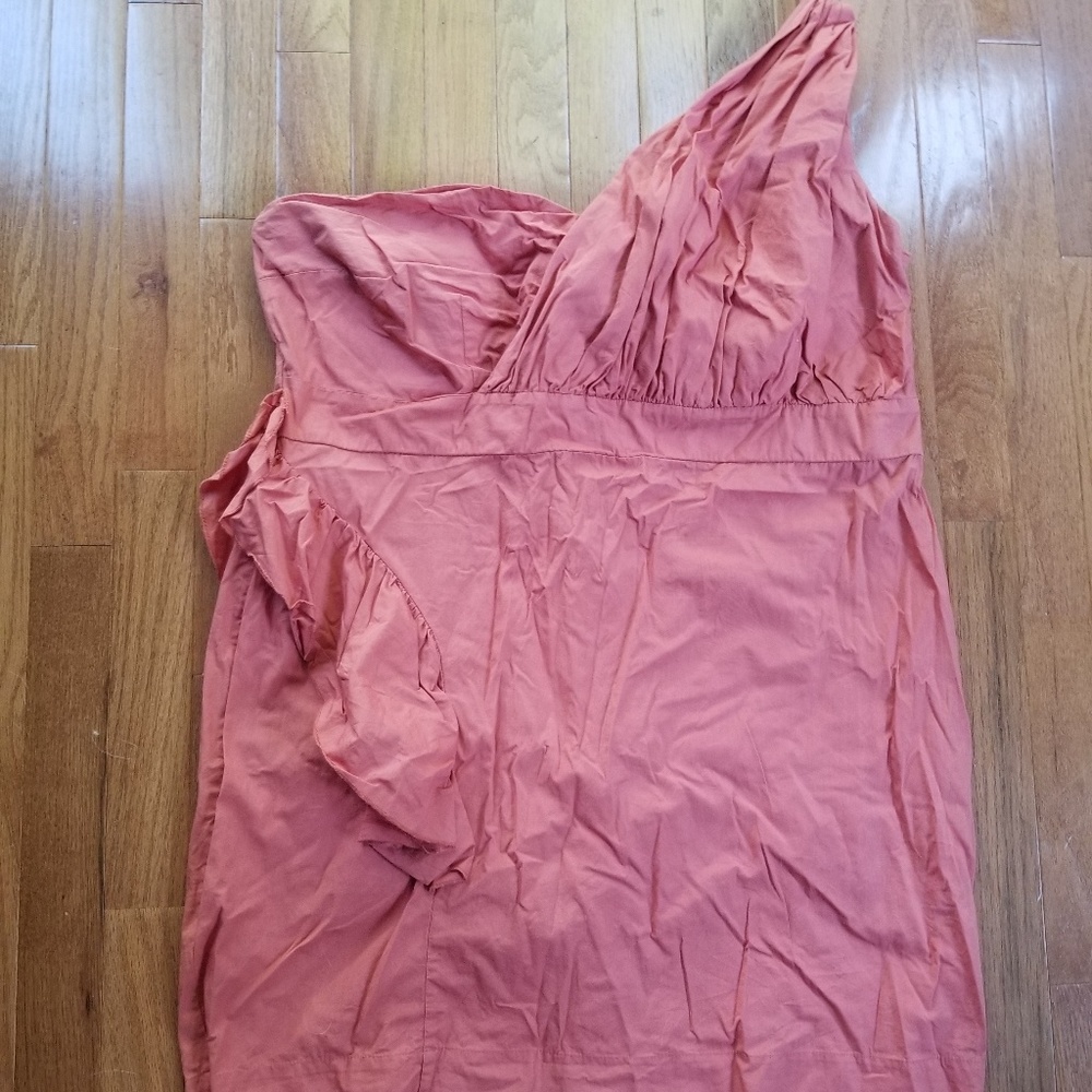 ASOS One Shoulder Ruffle Dress